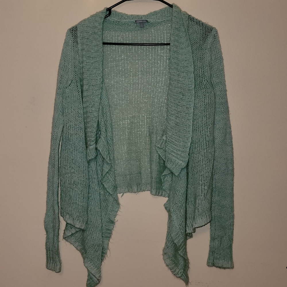 Woven Cardigan
